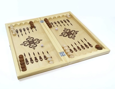 Игра Настольная “Нарды“ Деревянные (Поле 40СМ Х40см)