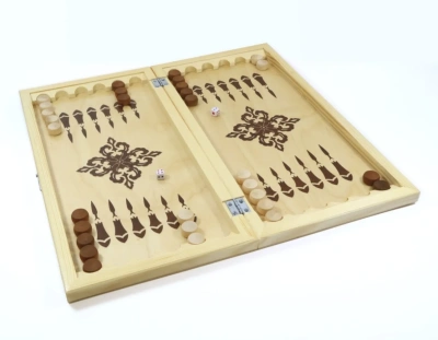 Игра Настольная “Нарды“ Деревянные (Поле 40СМ Х40см)
