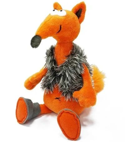 Мягкие Игрушки Хитрый Лис & Valenki в Коробке, 26 см