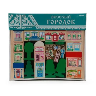Конструктор «Городок тематический»