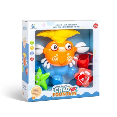 Набор для купания «Крабик-фонтанчик» (29 см, лейка)