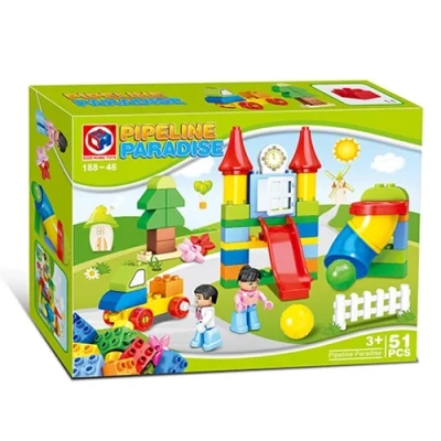 Конструктор KIDS HOME TOYS «Детская площадка» (51 дет.)