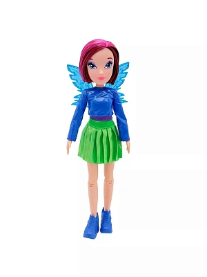 Шарнирная кукла Winx Club Модная Текна с крыльями, 24 см,
