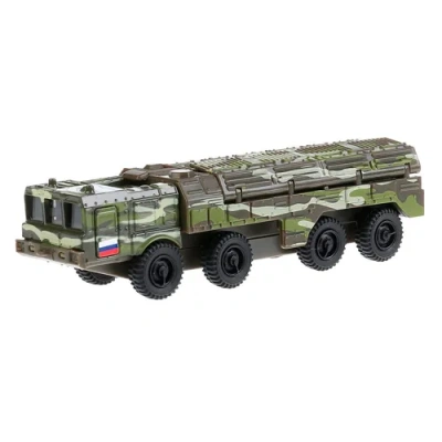 ТМ ТЕХНОПАРК. МАШИНА МЕТАЛЛ. ОТРК ИСКАНДЕР 15СМ, ОТКРЫВ. ДВ., ИНЕРЦ, ПОДВИЖ.ЭЛЕМ. В КОР