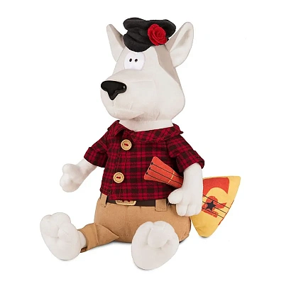 Мягкие Игрушки Мягкая Игрушка ДуRашки, Лайка с Балалайкой, 24 см 