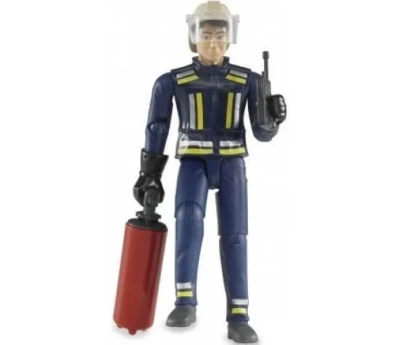 Внедорожник Jeep Wrangler Unlimited Rubicon Пожарная с фигуркой