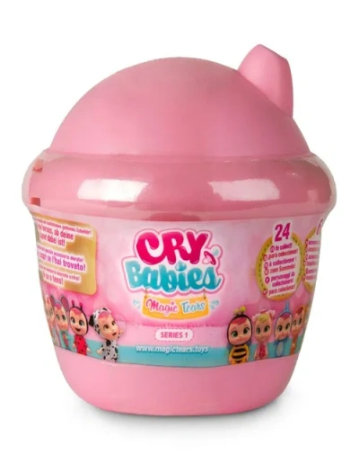 CRYBABIES MAGIC TEARS Плачущий младенец в комплекте с домиком и аксессуарами, Светло оранжевый