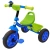 ВЕЛОСИПЕД 3кол., 10 и 8 дюймов eva кол.+пластик, звонок, синий Super trike 