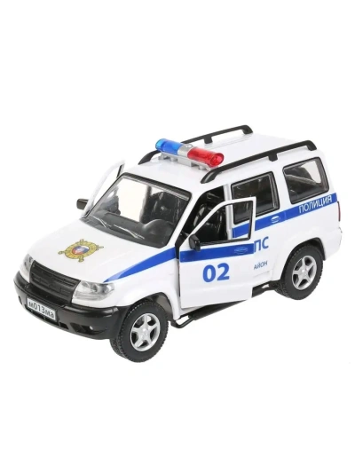 ТЕХНОПАРК Машина Полиция Патриот пласт.инерц. 21см