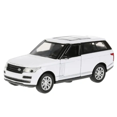 Машина металл «RANGE ROVER VOGUE» 12см, открыв. двери, инерц, БЕЛЫЙ, в кор. Технопарк