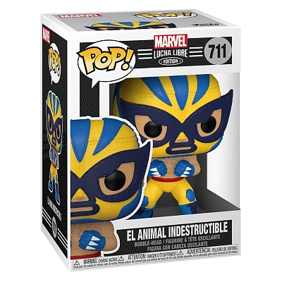 Фигурка Funko POP! Bobble Marvel: Россомаха в образе борца-лучадора (Luchadores Wolverine 53873)