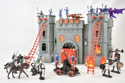 Игровой набор «Крепость-Замок Дракона», с рыцарями (50 предметов)
