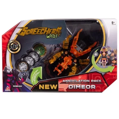 Дикие Скричеры. Скричер-дрифт Димеор. ТМ Screechers Wild