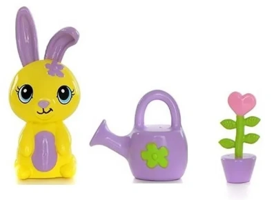 Bush baby world, плюш, 17 см, шевелит ушками, вращает глазками, пушастик Дейзи с питомцем , аксессуа
