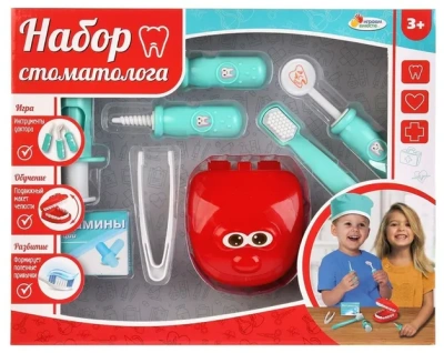 Набор доктора стоматолог в русс. кор. ТМ «Играем вместе»