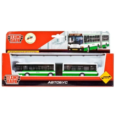 ТЕХНОПАРК Автобус с гармошкой 18 см
