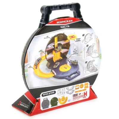 ТЕХНОПАРК Шар-парковка «Воинская часть» с 2-мя мет. машинками