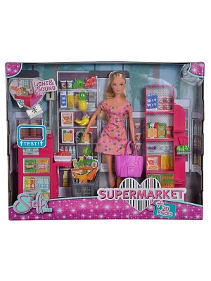 Кукла Штеффи 29 см Набор Супермаркет Simba