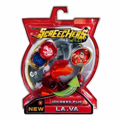Дикие Скричеры. Машинка-трансформер Ла.Ва л5. ТМ Screechers Wild