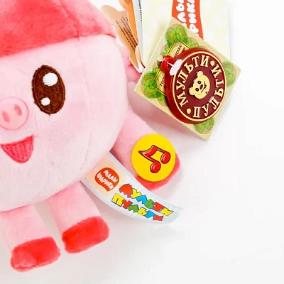 Мульти-Пульти Игрушка мягкая "Нюша. Малышарики" 15см. озвуч.