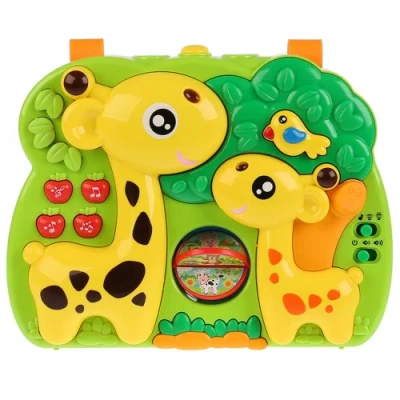 Музыкальный ночник Жирафики.14 колыбельных и любимых песен,сказка,звуки природы.ТМ «УМКА»