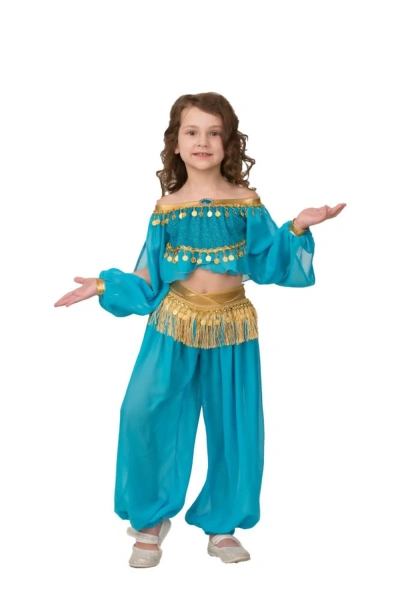 Карнавальный костюм для девочки Принцесса Востока (Блуза, брюки) (карн.ночь) р.116-60