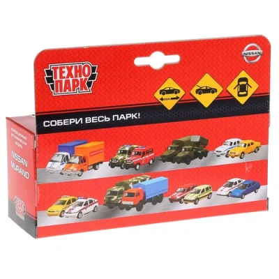ТЕХНОПАРК Машина Nissan Murano полиция 12 см