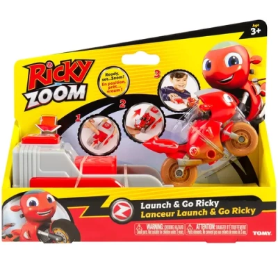 Рикки Зум. Игровой набор Рикки и катапульта. TM Ricky Zoom