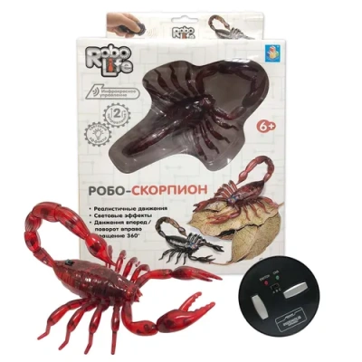 1 toy Игрушка Робо-Скорпион  (красный) на ИК Управлениее