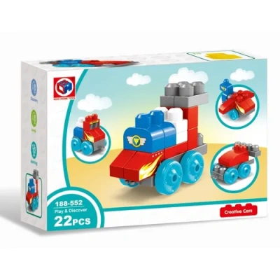 Конструктор KIDS HOME TOYS «Транспорт» (22 дет.)