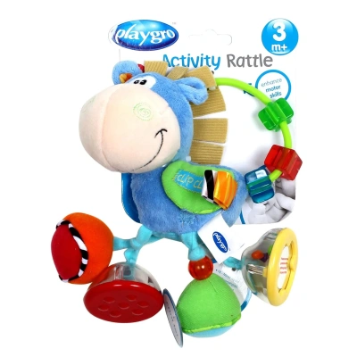 Playgro Игрушка-погремушка «Ослик» 