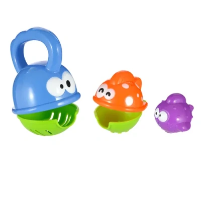 Игрушка-матрешка для купания «Голодные рыбки»