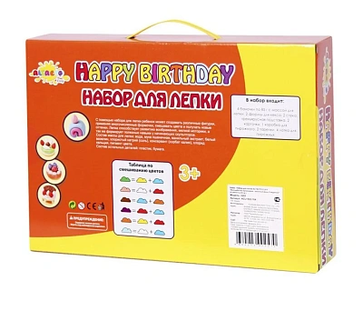 Набор для лепки ALTACTO CLAY "Волшебство кулинарии - Десерт " (6 цветов по 85 гр.)