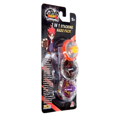 Инфинити Надо. Волчок Стакинг 3-в-1 Fiery Dragon. TM Infinity Nado