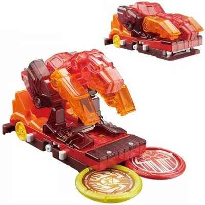 Дикие Скричеры. Машинка-трансформер Ла.Ва л5. ТМ Screechers Wild