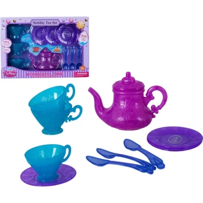 Набор посуды пластик чайный сервиз J007A-2