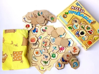 Лото деревянное «Пчелка»