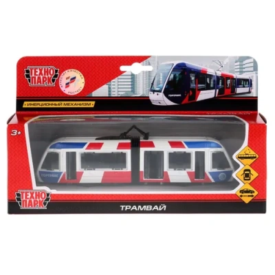 ТЕХНОПАРК Трамвай новый с гармошкой