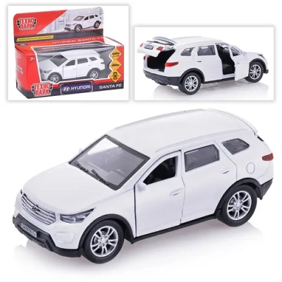 ТЕХНОПАРК Машина HYUNDAI SANTAFE металл, инерц, окрыв. двери и багажник