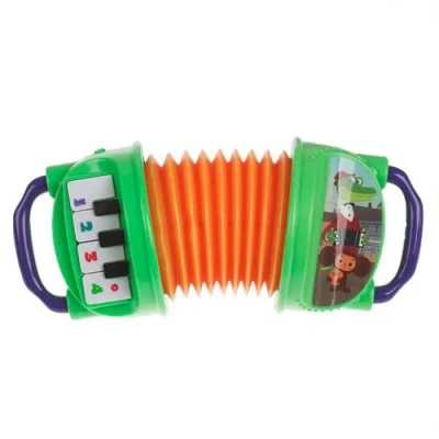 Гармошка СОЮЗМУЛЬТФИЛЬМ весёлая. 50 песен, потешек, стихов, звуков. учим цифры. Умка