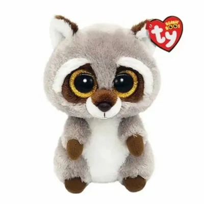 TY Beanie Boo's Енот серый Racoon 15 см