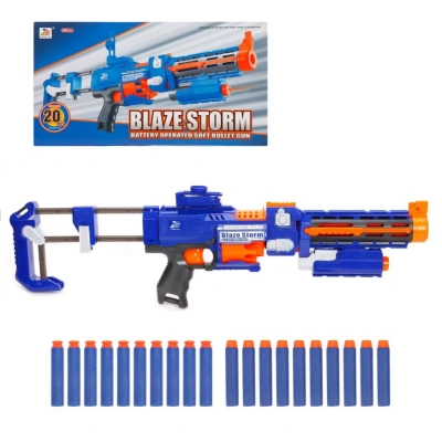 Бластер эл. с мягкими пулями, 20 м/пуль