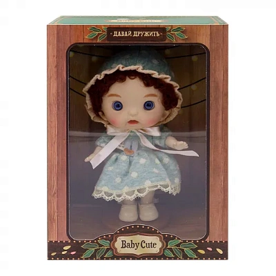 Кукла Baby Cute 18 см в косынке от Funky Toys 
