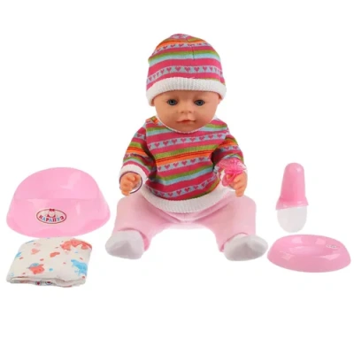 ПУПС ФУНКЦ, ТМ Карапуз, 40см, 6 функций, пьет, писает, закр.гл., плачет наст.слезами