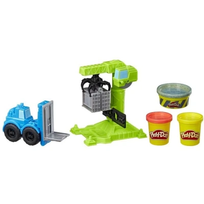 PLAY-DOH. ПЛЭЙ-ДО Набор игровой Wheels Кран-Погрузчик