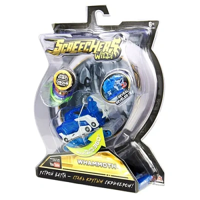 Дикие Скричеры. Машинка-трансформер Вэммот л2 ТМ Screechers Wild