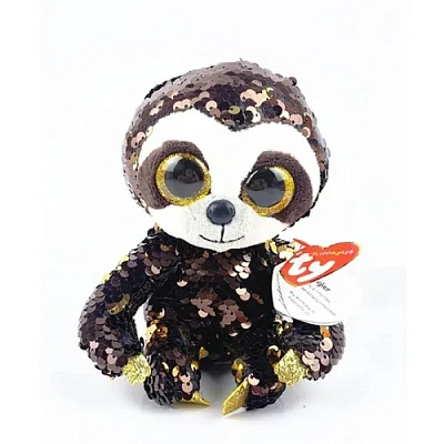 TY Flippables DANGLER- ленивец в пайетках, 15 см