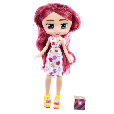 1toy Кукла Boxy Girls Apple 20 см. с аксессуаром в 1 коробочке