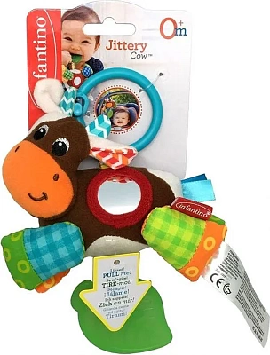 Подвесная  игрушка "Коровка" 