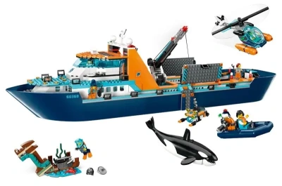 LEGO City Exploration Arctic Explorer Ship 60368 DaniLand